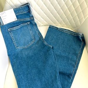 NWT- Loft the slim flare jeans